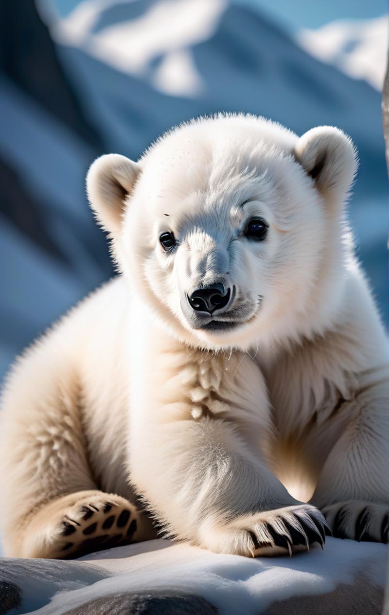 11365-332799155-(extremely detailed 8k wallpaper),A mid shot photo of a Polar Bear Cub, intricate, high detail, dramatic，.png